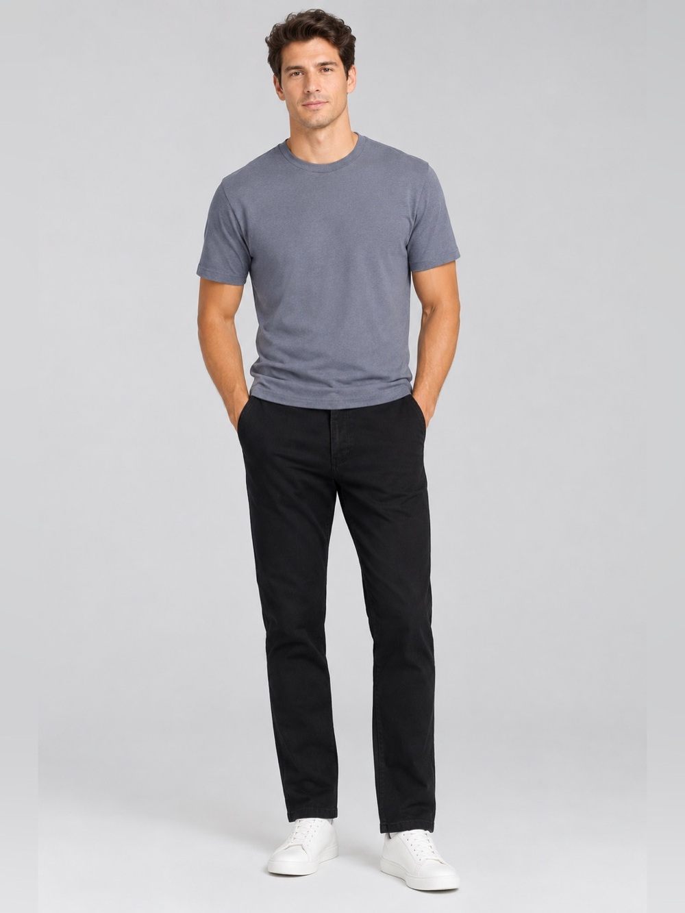 Lululemon ABC Pants Mens 40 Black Slim Fit Stretch Chino Casual LM5ABOS